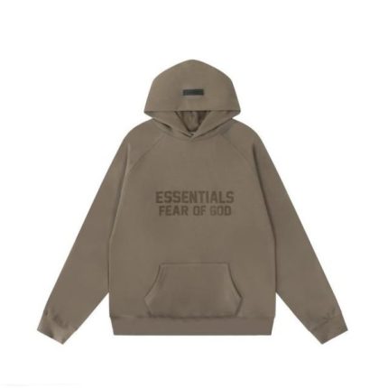 Fear of God Essentials Hoodie Brown