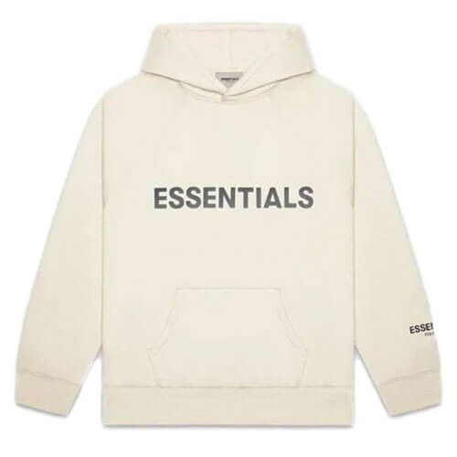Essentials Fear Of God Pullover Hoodie Applique Logo