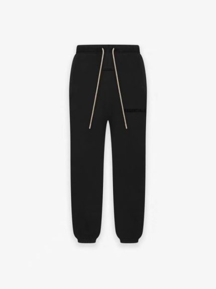 Essentials Black Sweatpant Jet